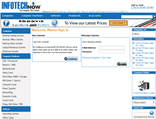 Tablet Screenshot of infotechnow.com